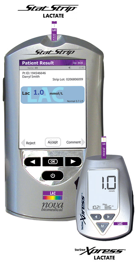 StatStrip Hospital StatStrip® Connectivity and StatStrip Xpress Point-of-Care Lactato Analyzers 

