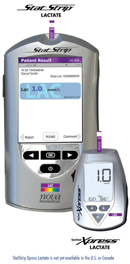 StatStrip Hospital StatStrip® Connectivity and StatStrip Xpress Point-of-Care Lactate Analyzers 

