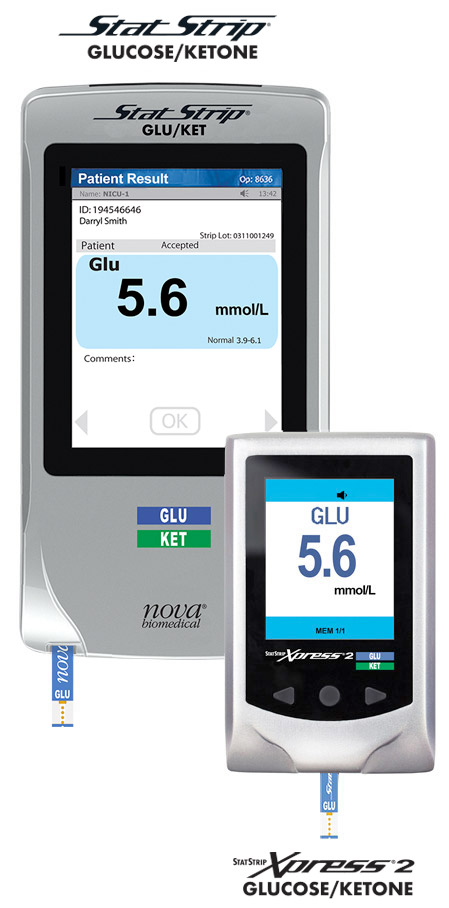 StatStrip® and StatStrip® Xpress®2 Glucose/Ketone Meters -The most